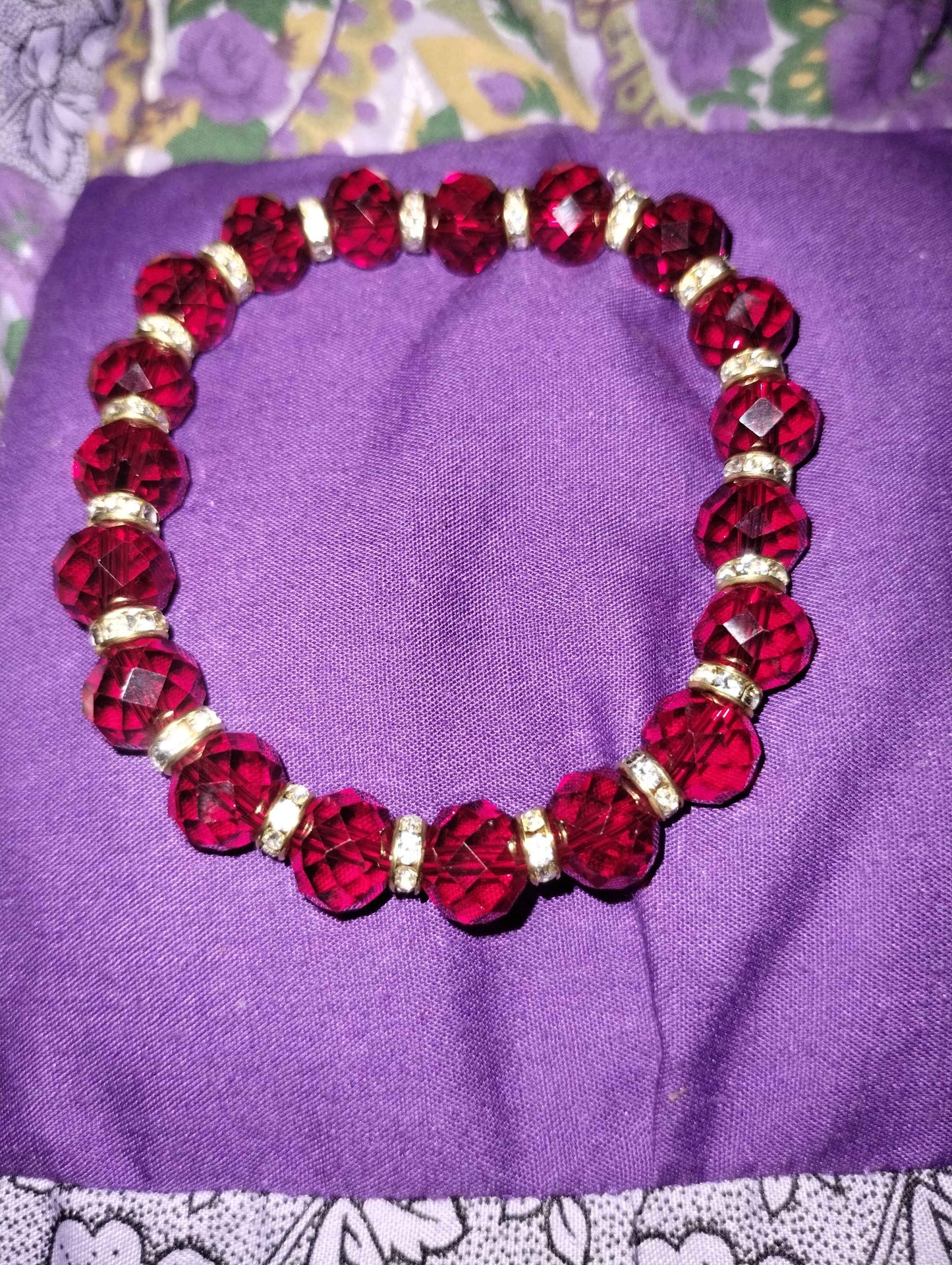Red Crystal Bracelets