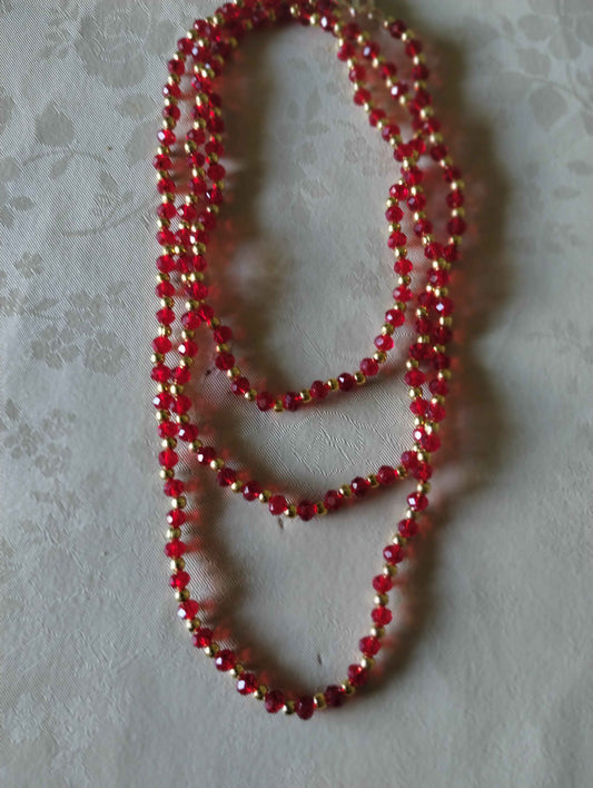 Red Crystal Necklace