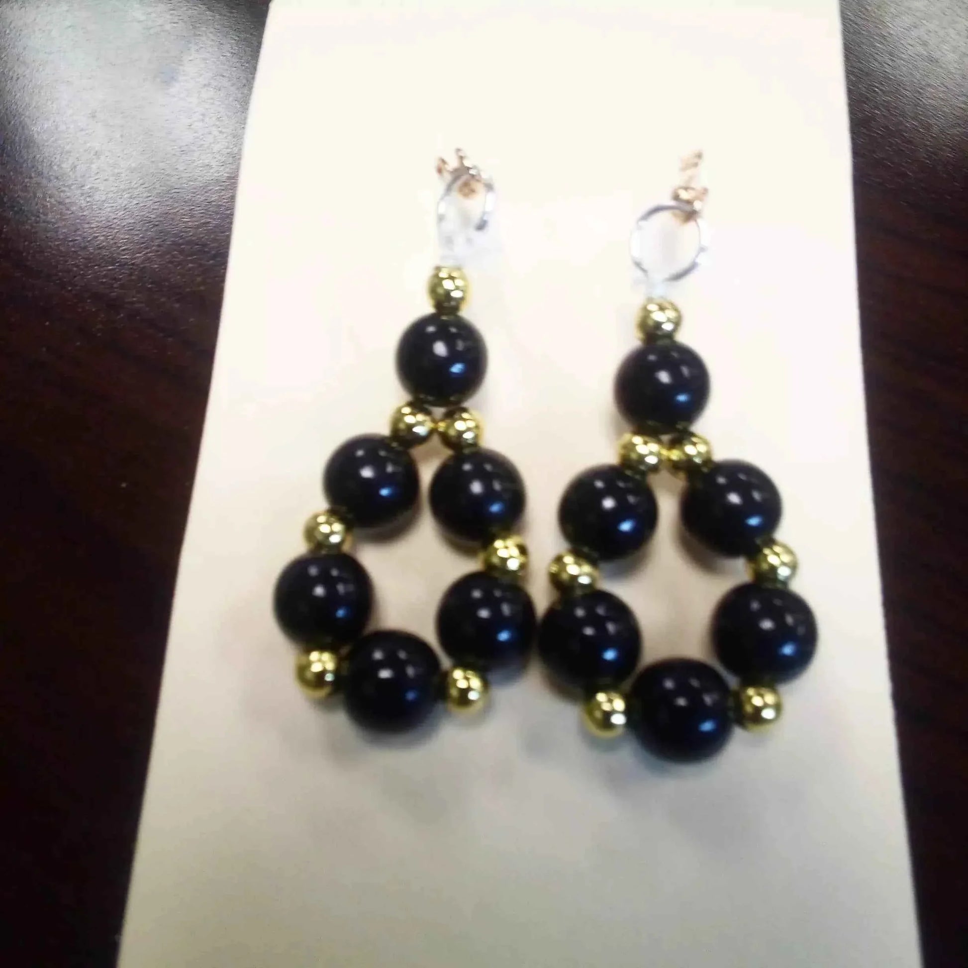 🎁 Black Pearl Earrings (100% off)